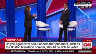 Kamala Harris wants a conversation about voting rights for jailed terrorists