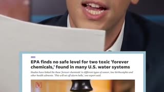 Forever chemicals in the water you’re drinking !!