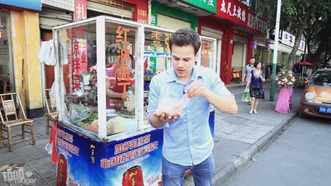 Chinese Street Food in Sichuan | Cold Tripe Salad