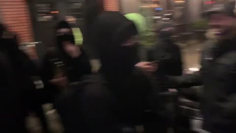 Nov 5 2019 Portland 1.0 Antifa band chant 'I fucked god, now he is gay'