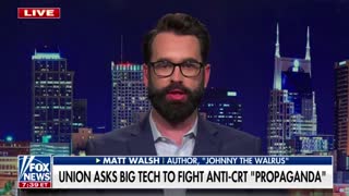 Matt Walsh reacts to the latest efforts to silence opposition to critical race theory