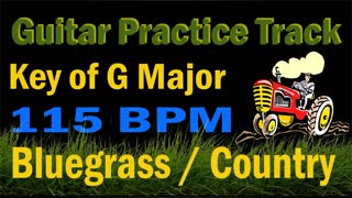 Country Bluegrass Backing Track 115 bpm in the Key of G