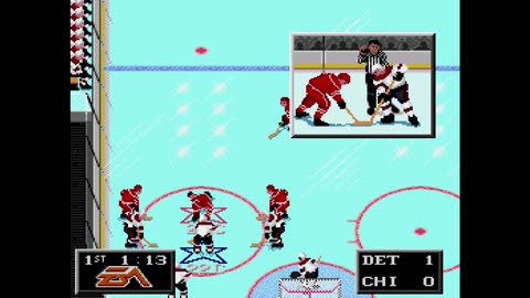 NHL '94 Classic Gens-H Spring 2024 Playoff SF Game 2 - Len the Lengend (DET) at Flags2013 (CHI)