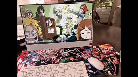 Review: Anime Mouse Pad for Demon Slayer - Large Gaming Anime Mouse Pad for Computer Non Slip R...