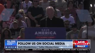 A Prayer Launching Trump's Save America Rally in Mendon IL