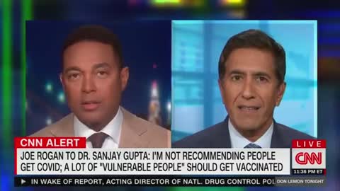 Don Lemon Denies CNN 'Lied' About Joe Rogan's COVID Treatment After Rogan Confronted Dr. Gupta