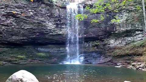 beautiful waterfall in Georgia