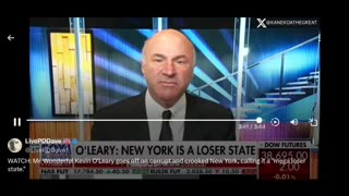 Mr. Wonderful Kevin O'Leary calls New York a "mega loser state." and "I am going to Oklahoma.
