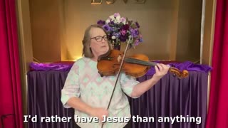 I'd Rather Have Jesus - viola solo