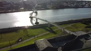 Peace Bridge Derry Ireland