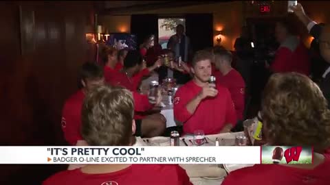 Badgers and (root) beer UW O-line partners with Sprecher