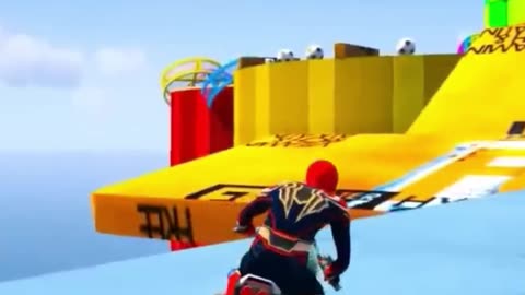 Spiderman New Stunt Race For Car Racing Challenge #112