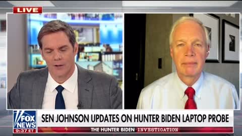 Senator Ron Johnson update on Hunter Biden Laptop Probe.