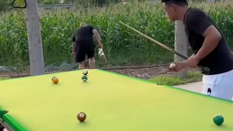 Funny Video Billiards million views | p337