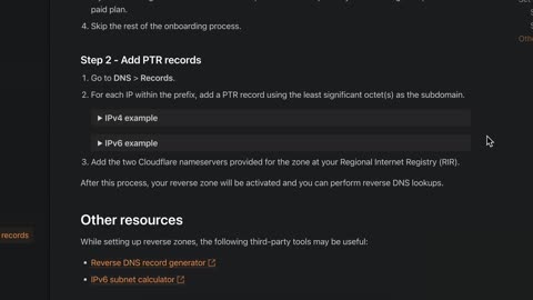 HOW TO ADD PTR RECORD IN CLOUDFLARE