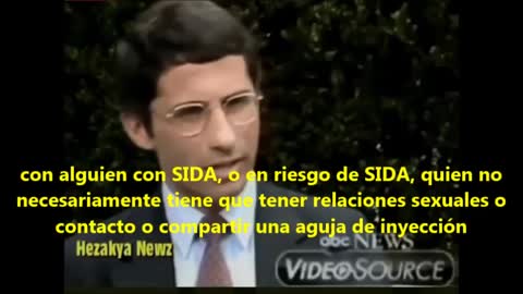 Anthony Fauci: El SIDA se pega con solo estar cerca