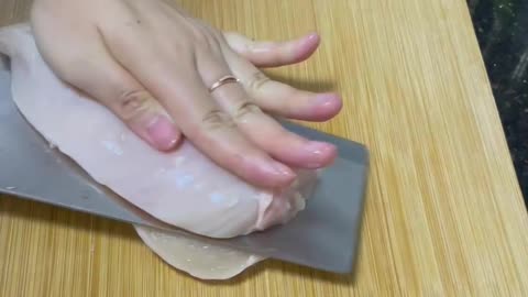 Processing chicken breast