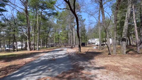 A Bike Through Traverse City State Park 4/29/22