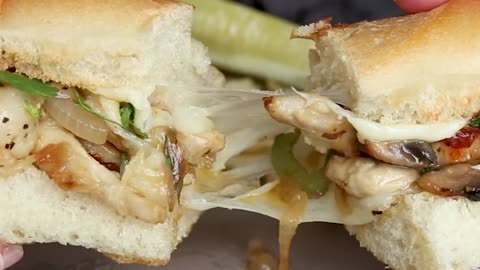 Chicken Cheesesteak Sandwich Recipe
