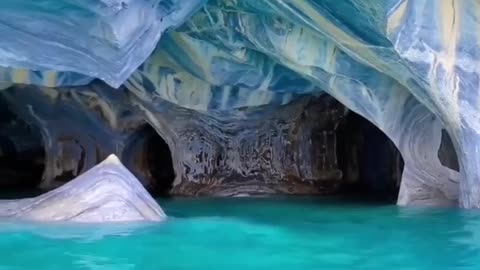 MARBLE CAVES IN CHILE ~SWOOP PATAGONIA