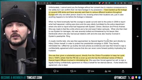 TAPES OF BILL CLINTON Abusing Girls Exist Says NEW Epstein Docs, Trump ALSO Accused In SHOCK Report