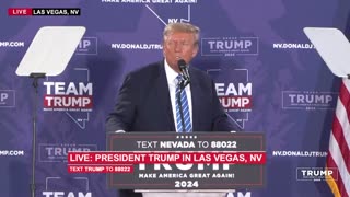 TRUMP Greets Las Vegas, Nevada