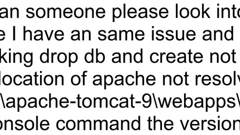 When I hit iiq console in command prompt my Sailpoint says database version doesn39t match the syst