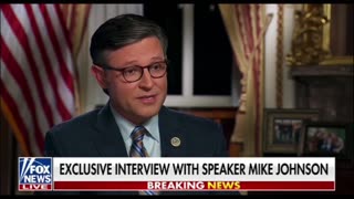 House Speaker Mike Johnson Sit down Interview with Sean Hannity