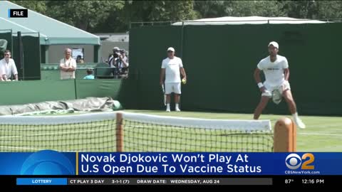 Based "NoVAX" Djokovic withdraws from US open