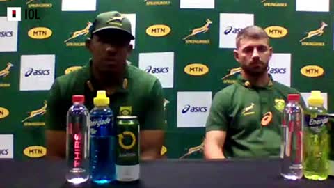 Marvin Orie says the Springboks are up from the challenge the All Blacks forwards will bring