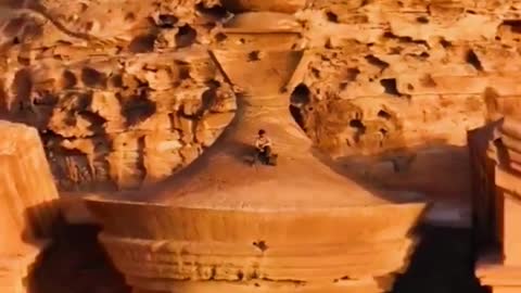 Petra, Jordan, is often called "the rosy city" because of its color.