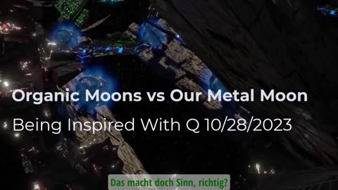 Natürlicher Mond vs unser metallischer Mond