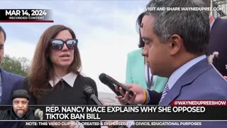 Nancy Mace Explains Why She Opposed TikTok Ban Bill