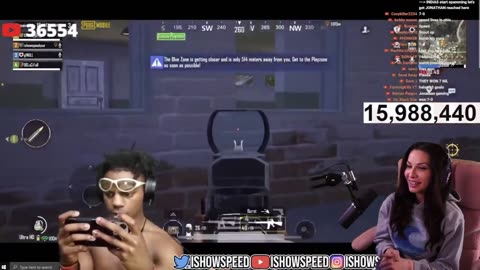 IShowSpeed Plays PUBG Mobile With Girl *Funny*