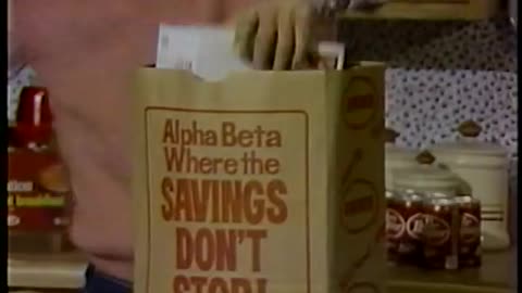 Alan Hamel - 1982 Alpha Beta Supermarket Commercial