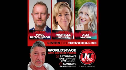 Alix Mayer on Worldstage Podcast with Bruce de Torres