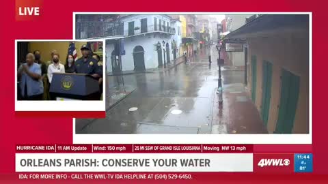 New Orleans Police Chief warns "no looting" as city braces for Hurricane Ida