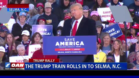 The Trump Train Rolls into Selma, N.C.