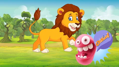 Learn Colors With Wild Animals For Children Toddlers