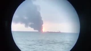 Al menos diez muertos en incendio de dos barcos en Rusia