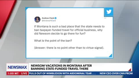 Gavin Newsom attacks DeSantis, then takes a vacation to red-state on his own state's travel ban list