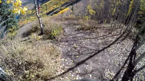 Trail riding Alpine Loop Colorado