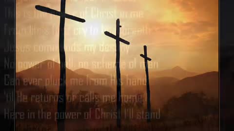 In Christ Alone