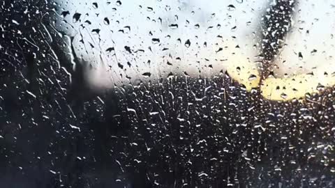 8HR. Rainy Car Window Soundscape | Relax, Unwind, & Soothe