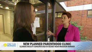 CBS News report on Planned Parenthood new 'secret' Illinois clinic