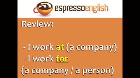 In the Business using English words and course vocabulary