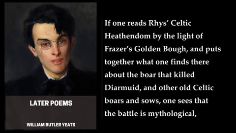 Later Poems. By William Butler Yeats. Audiobook