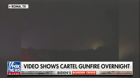 Bill Melugin reports on cartel gunfire "going from Mexico directly into the United States"