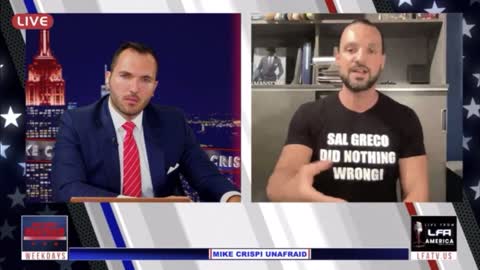Mike Crispi Unafraid on LFATV with guest Sal Greco