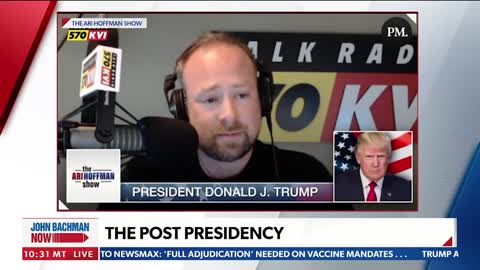 The Post Millennial’s Ari Hoffman speaks on Newsmax about his interview with President Donald Trump